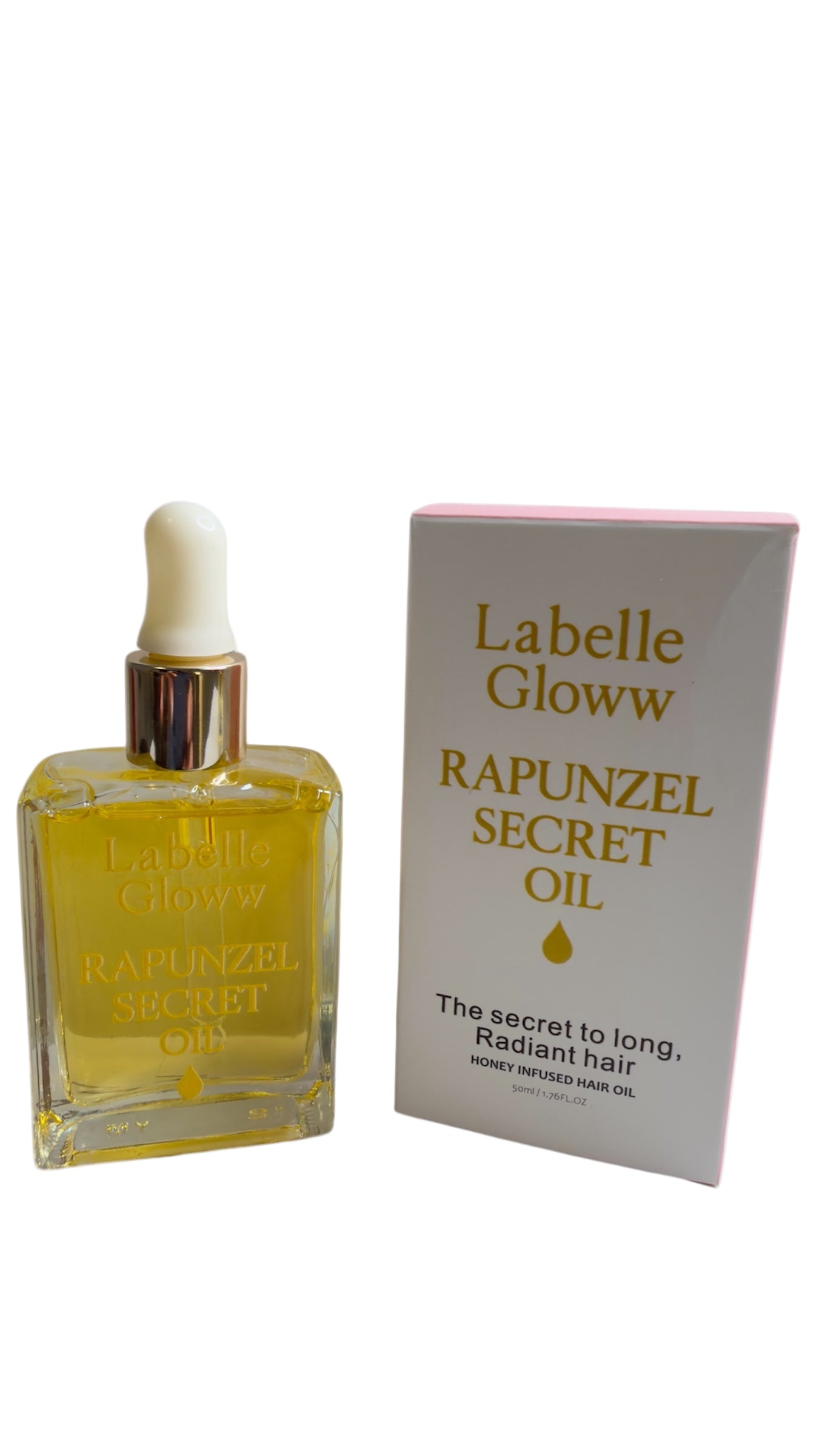 Labelle Rapunzel™ Secret Oil – Honey Infusion Hair Oil (50ml) | Nutrition, Repair &amp; Shine